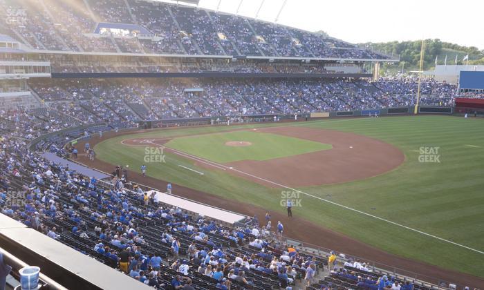 Kauffman Stadium - Section 322 Seat View