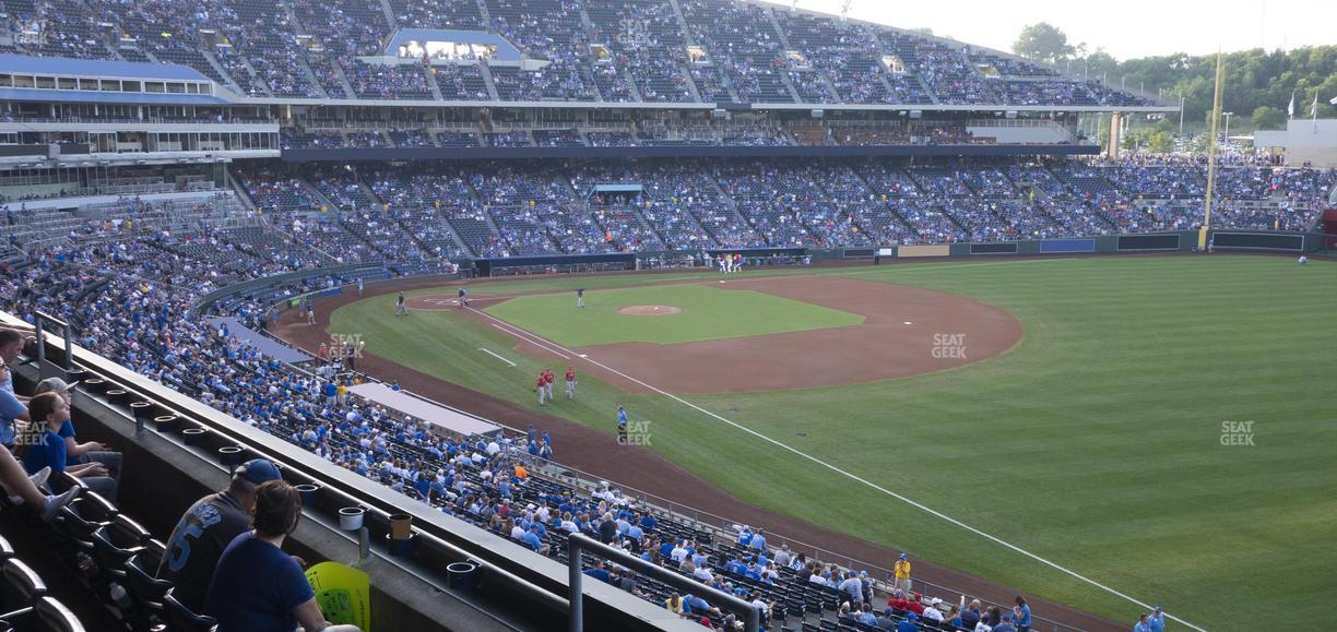 Kauffman Stadium - Section 325 Seat View