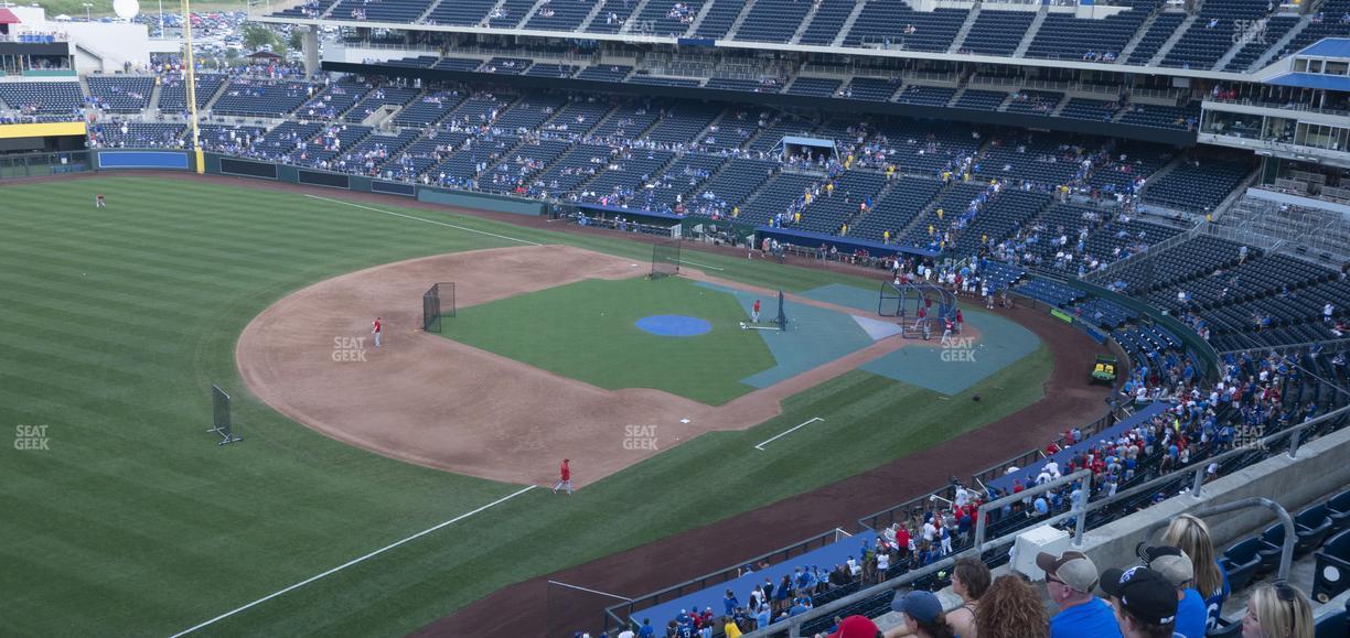 Kauffman Stadium - Section 405 R Seat View