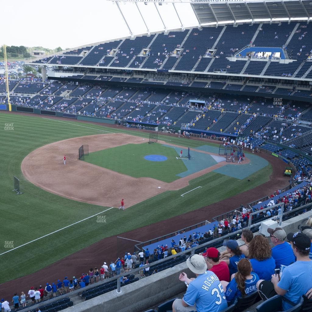 Kauffman Stadium - Section 405 Seat View