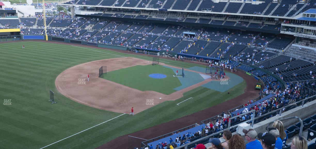 Kauffman Stadium - Section 405 Seat View