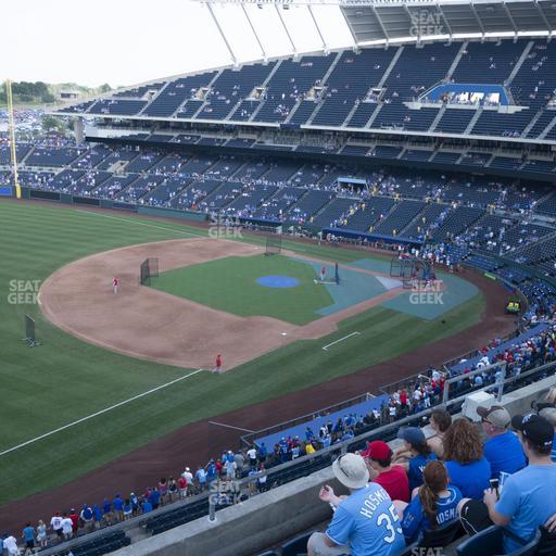 Kauffman Stadium - Section 405 Seat View