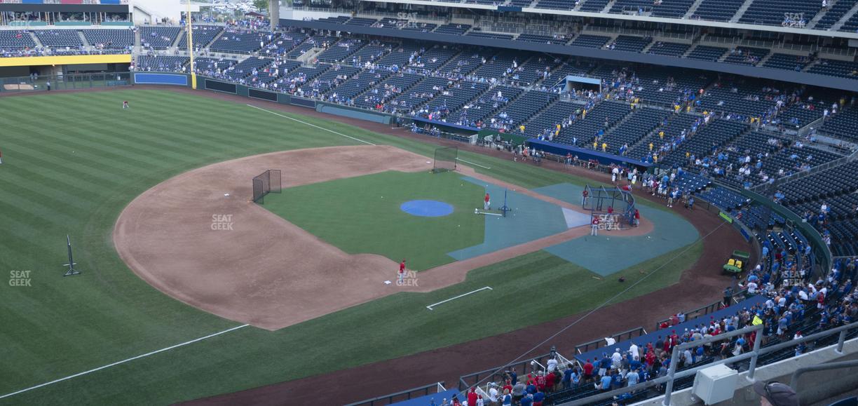 Kauffman Stadium - Section 407 R Seat View