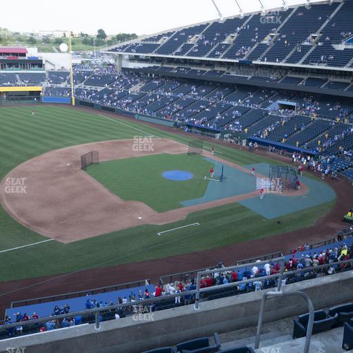 Kauffman Stadium - Section 408 Seat View