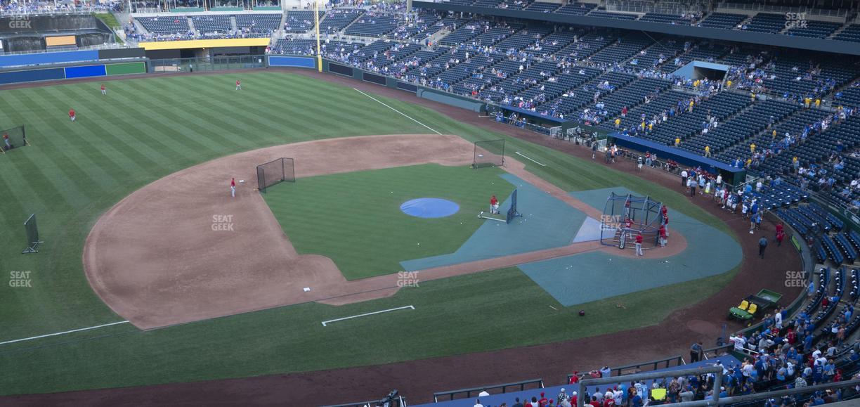 Kauffman Stadium - Section 410 Seat View