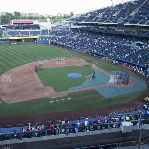 Kauffman Stadium - Section 410 Seat View