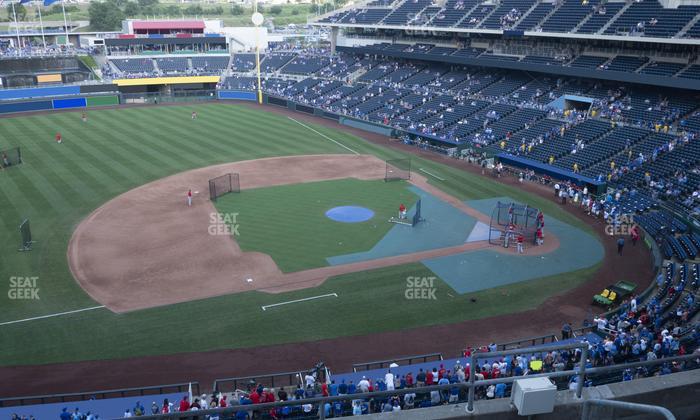 Kauffman Stadium - Section 410 Seat View