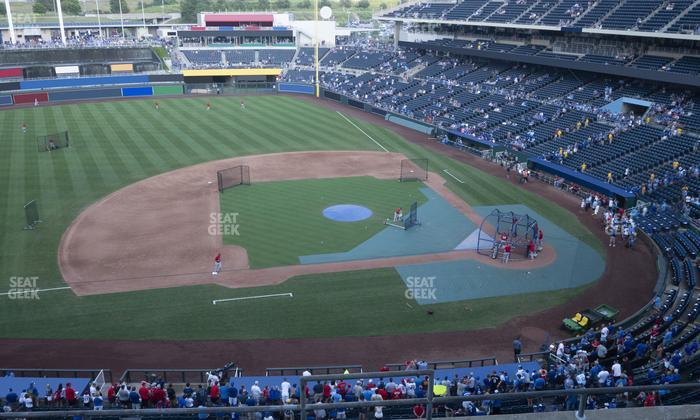 Kauffman Stadium - Section 411 Seat View