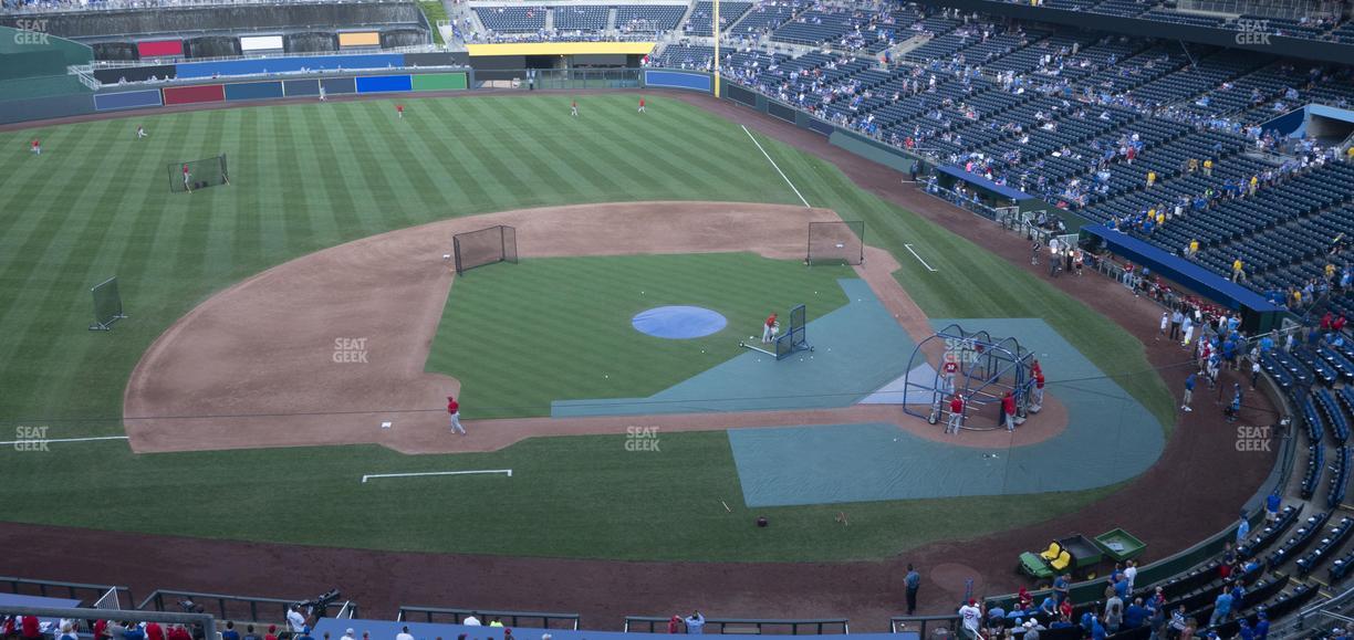 Kauffman Stadium - Section 412 R Seat View