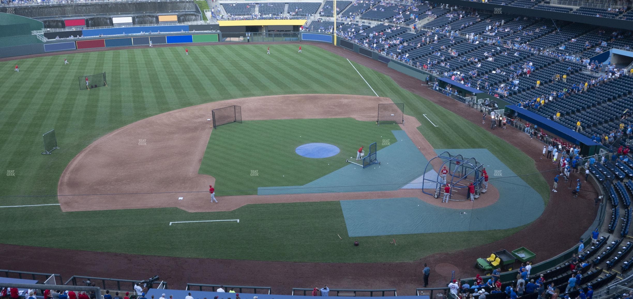 Kauffman Stadium - Section 412 R Seat View