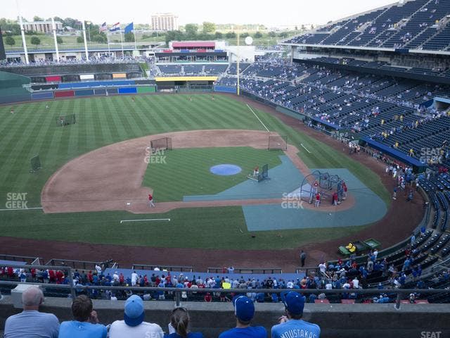 Kauffman Stadium - Section 412 R Seat View
