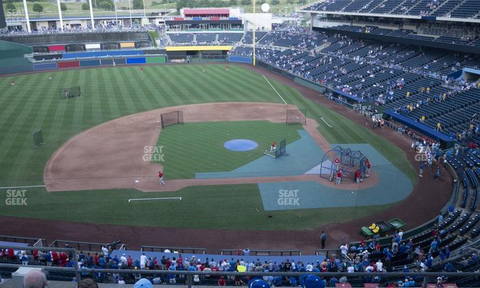 Kauffman Stadium - Section 412 R Seat View