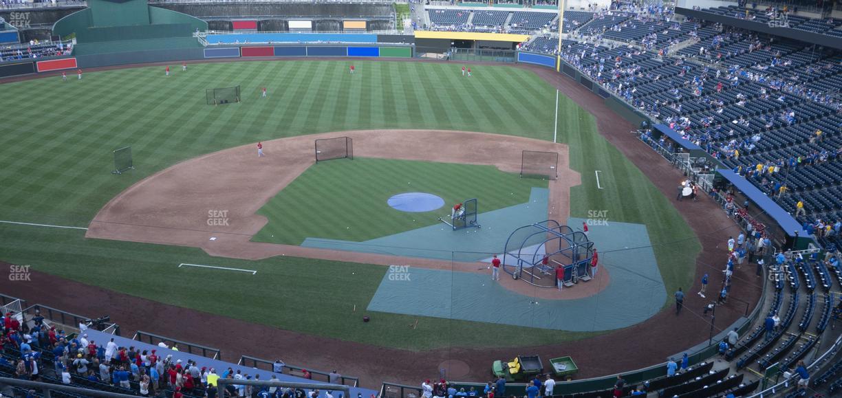 Kauffman Stadium - Section 414 Seat View