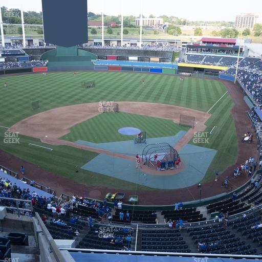 Kauffman Stadium - Section 417 R Seat View