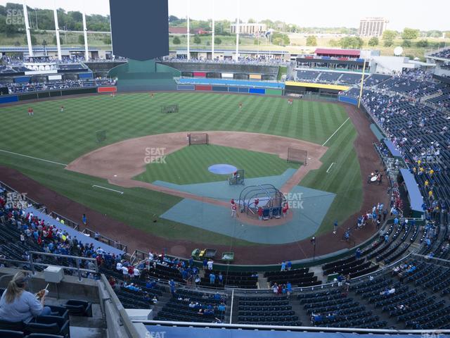 Kauffman Stadium - Section 417 R Seat View