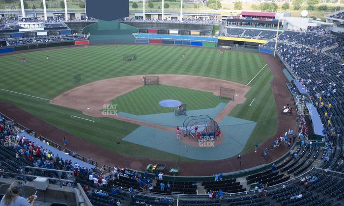 Kauffman Stadium - Section 417 Seat View