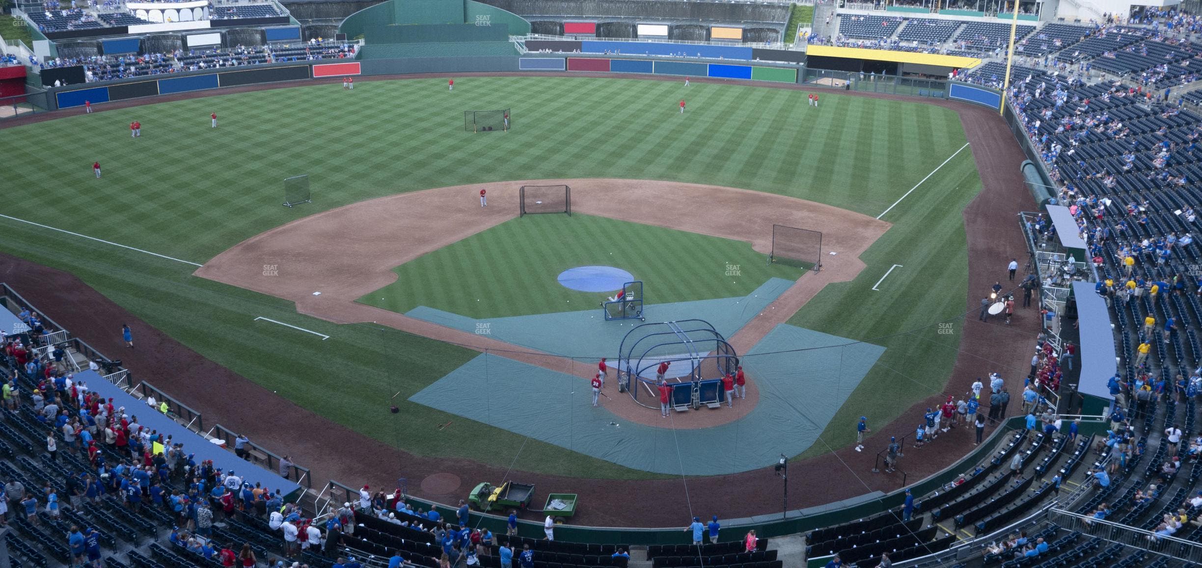 Kauffman Stadium - Section 418 Seat View