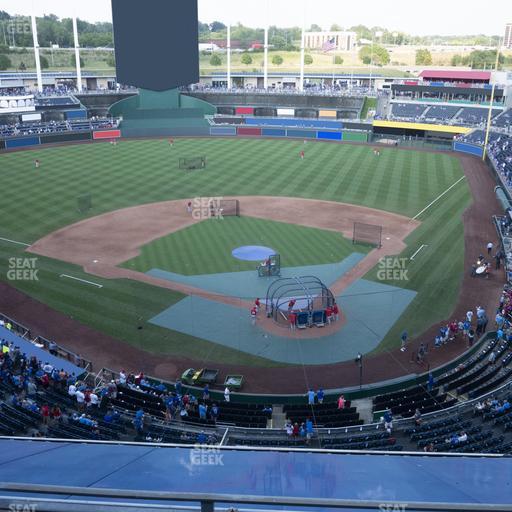 Kauffman Stadium - Section 418 Seat View
