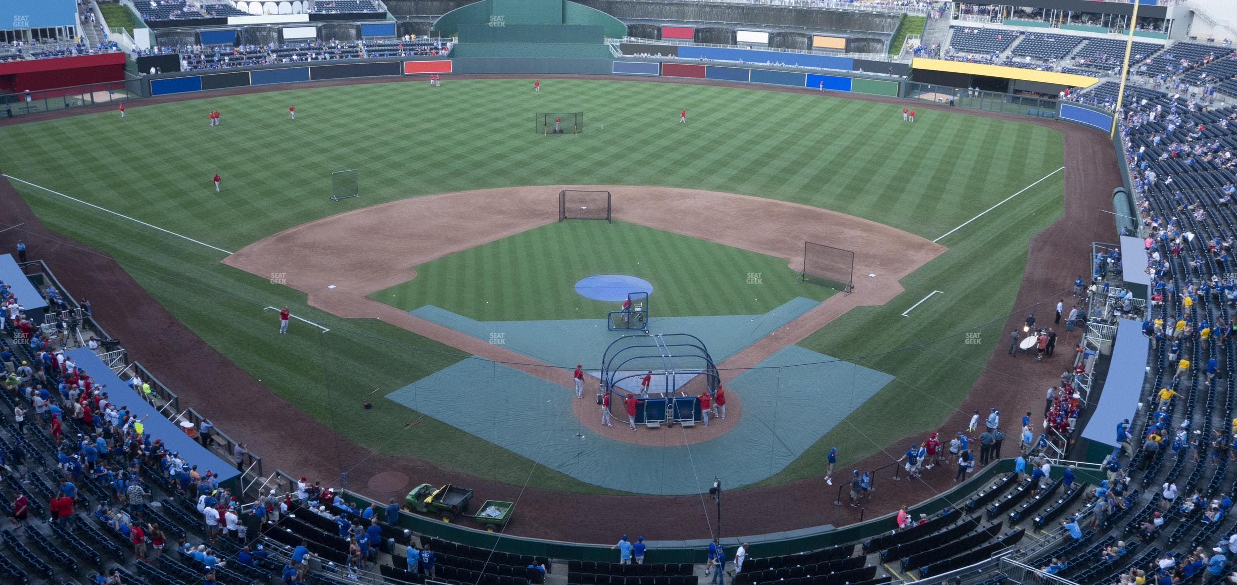 Kauffman Stadium - Section 419 R Seat View