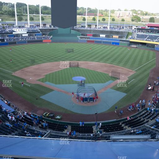 Kauffman Stadium - Section 419 R Seat View