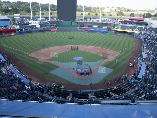 Kauffman Stadium - Section 419 R Seat View