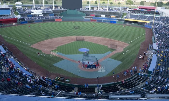 Kauffman Stadium - Section 419 R Seat View