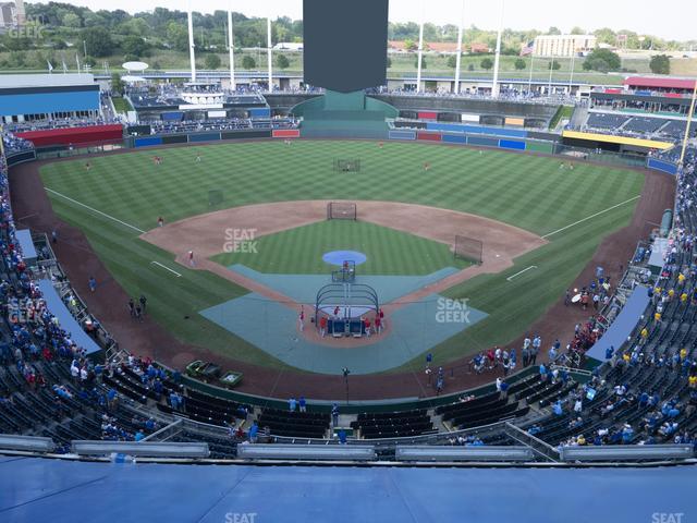Kauffman Stadium - Section 420 R Seat View