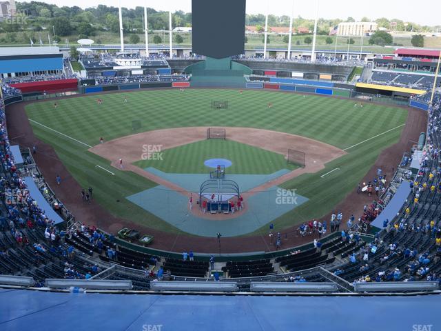 Kauffman Stadium - Section 420 Seat View