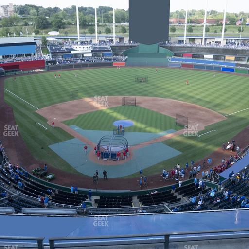 Kauffman Stadium - Section 421 R Seat View