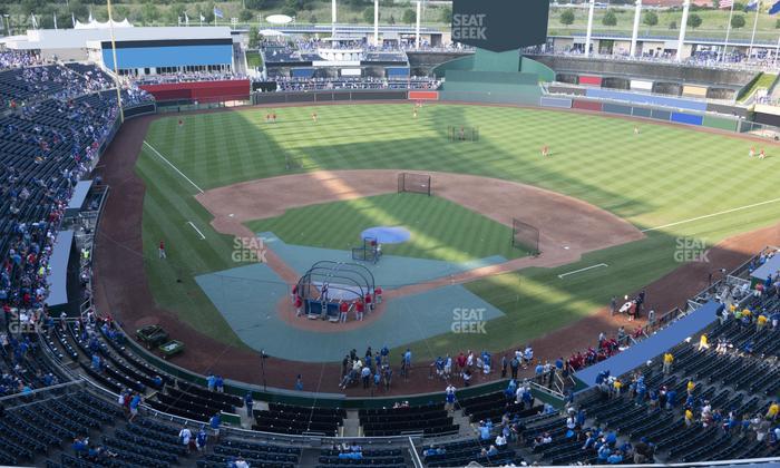 Kauffman Stadium - Section 422 Seat View