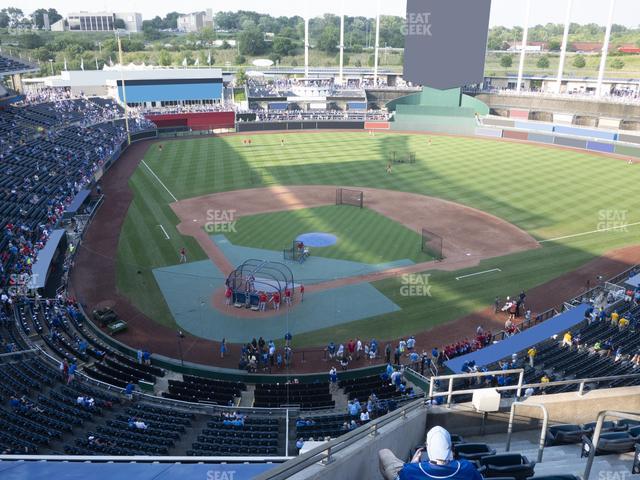Kauffman Stadium - Section 423 R Seat View