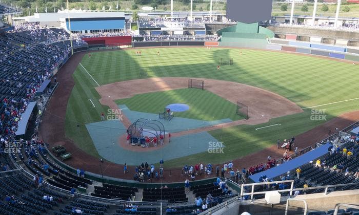 Kauffman Stadium - Section 423 R Seat View