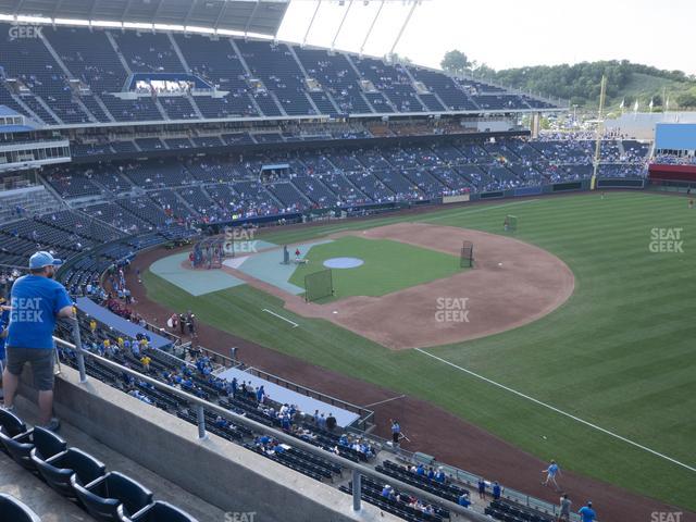 Kauffman Stadium - Section 435 R Seat View