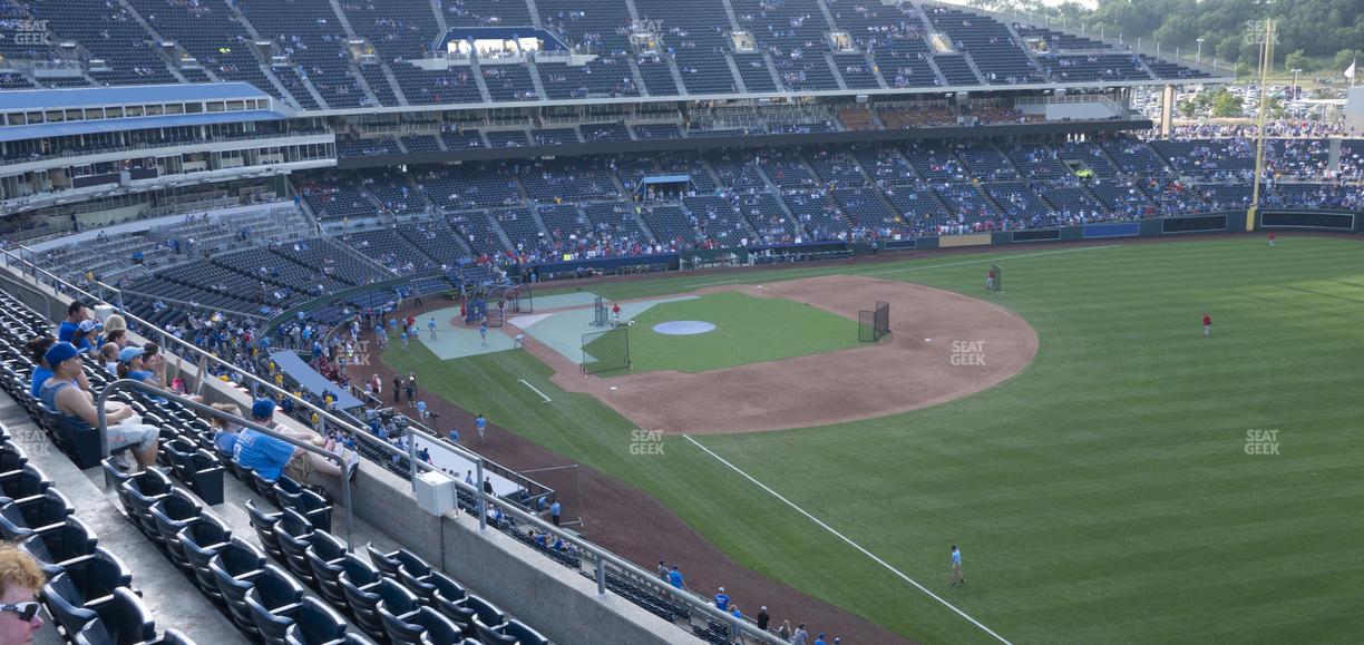 Kauffman Stadium - Section 438 Seat View