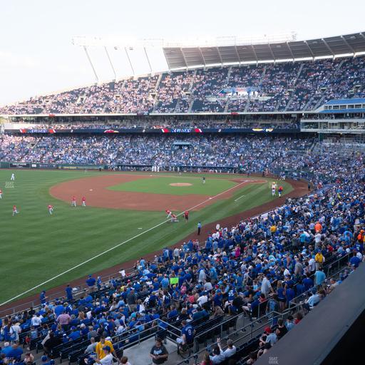Kauffman Stadium - Section Craft And Draft Benches Seat View