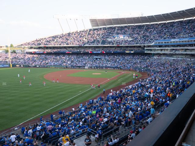 Kauffman Stadium - Section Craft And Draft Benches Seat View