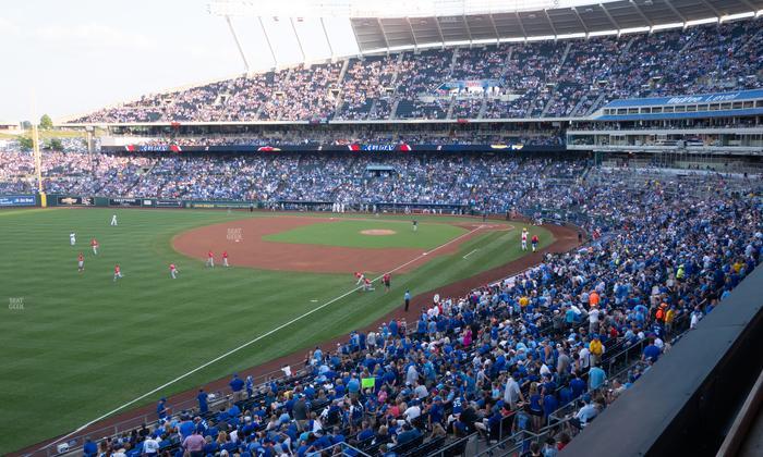 Kauffman Stadium - Section Craft And Draft Benches Seat View