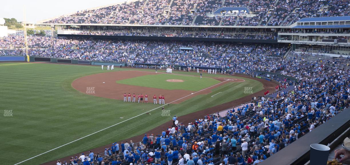 Kauffman Stadium - Section Craft And Draft Seat View