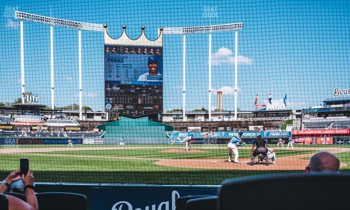 Kauffman Stadium - Section Crown Club 2 Seat View