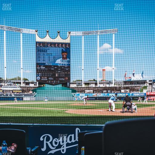 Kauffman Stadium - Section Crown Club 5 Seat View