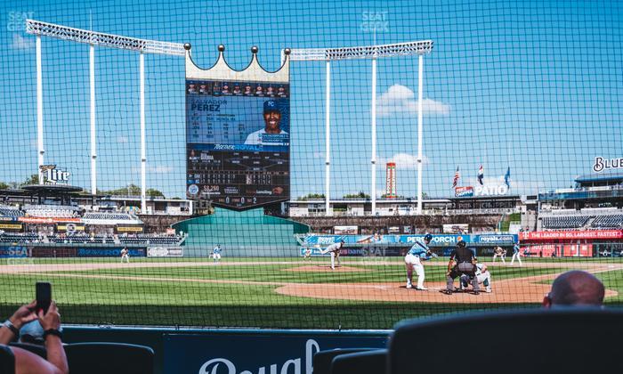 Kauffman Stadium - Section Crown Club 6 Seat View
