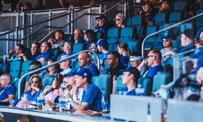 Kauffman Stadium - Section Umb Diamond Club Box E Seat View