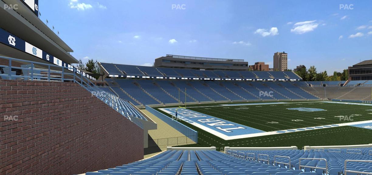 Kenan Memorial Stadium - Section 100 Seat View