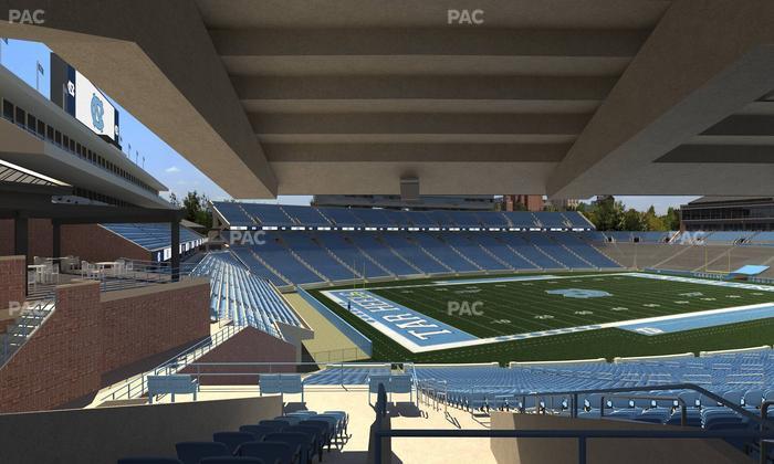 Kenan Memorial Stadium - Section 100 Seat View