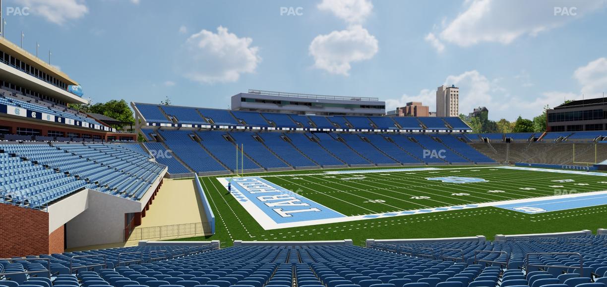Kenan Memorial Stadium - Section 101 Seat View