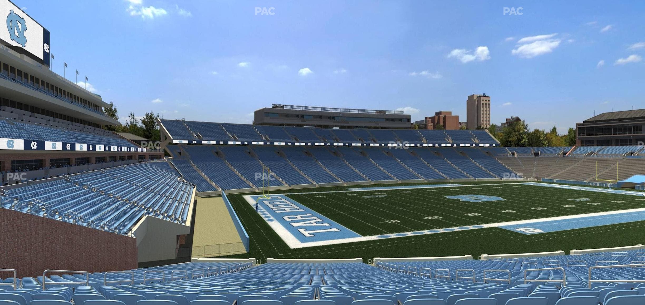 Kenan Memorial Stadium - Section 101 Seat View