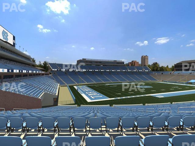 Kenan Memorial Stadium - Section 101 Seat View