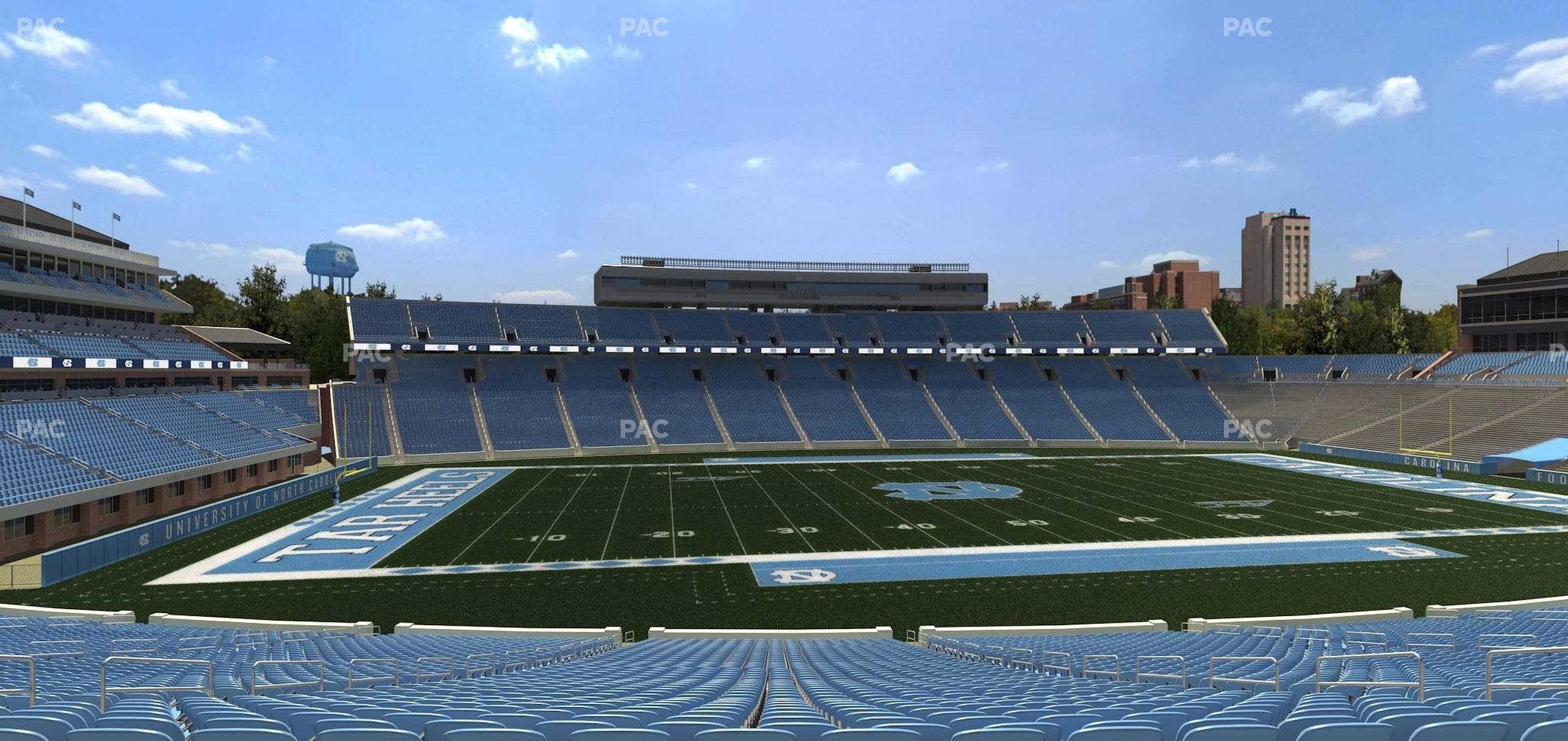 Kenan Memorial Stadium - Section 104 Seat View