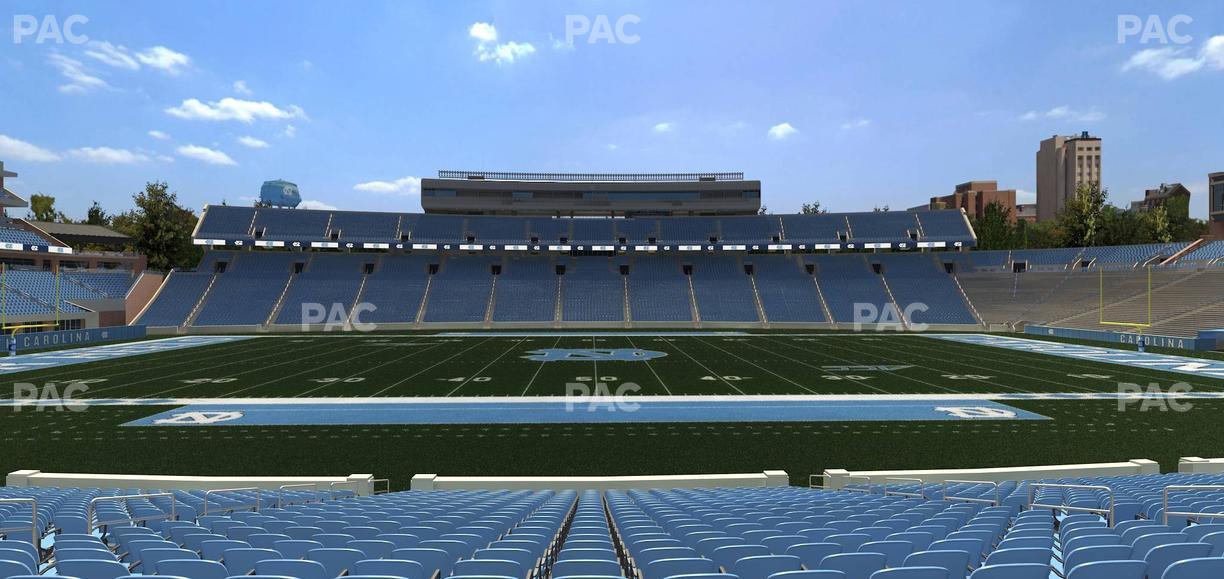 Kenan Memorial Stadium - Section 106 Seat View