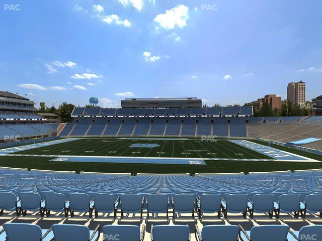 Kenan Memorial Stadium - Section 107 Seat View